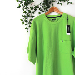 NEW Turtleson Men’s Green Apple Beachcomber Crew Short Sleeve Shirt Size XL