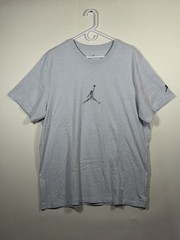 Nike Air Jordan T Shirt Mens XL Blue Jumpman Logo Minimalist Athletic Tee