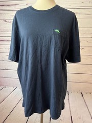 Tommy Bahama Relax Short Sleeve tee shirt Small Mens Pocket T-Shirt Pima UPF 50