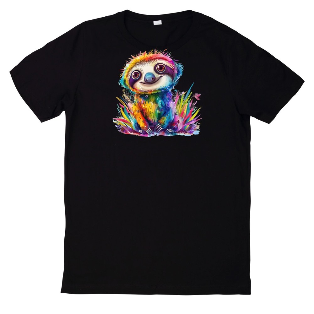 Colourful Animal LGBT Print Cotton T-Shirt
