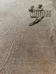 Boots Leather Graphic T Shirt LGBTQ Queer Size Small