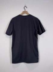 BYLT Premium Basics Men’s T-Shirt Large L Dark Grey Basic Crew Split Hem Tee