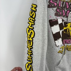 The Lyrical Lemonade Summer Smash Music Festival 2024 SPKRBX Med Racing Hoodie M