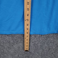 Tommy Bahama 1/4 Zip Shirt Mens XL Blue Two Tone Mock Neck Pullover Activewear