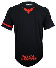 Outerstuff Call of Duty League Mens London Royal Ravens Short Sleeve Away Jersey