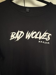 Bad Wolves N.A.T.I.O.N. 2019 tour issued shirt 2X