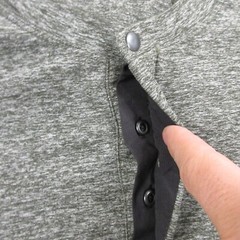 Lululemon Mens Henley Shirt size S-M Long Sleeve Stretch Performance Warm Thick