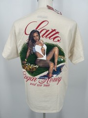 Headgear Classics Big Latto Sugar Honey Iced Tea Tour Graphic T-Shirt Large Size