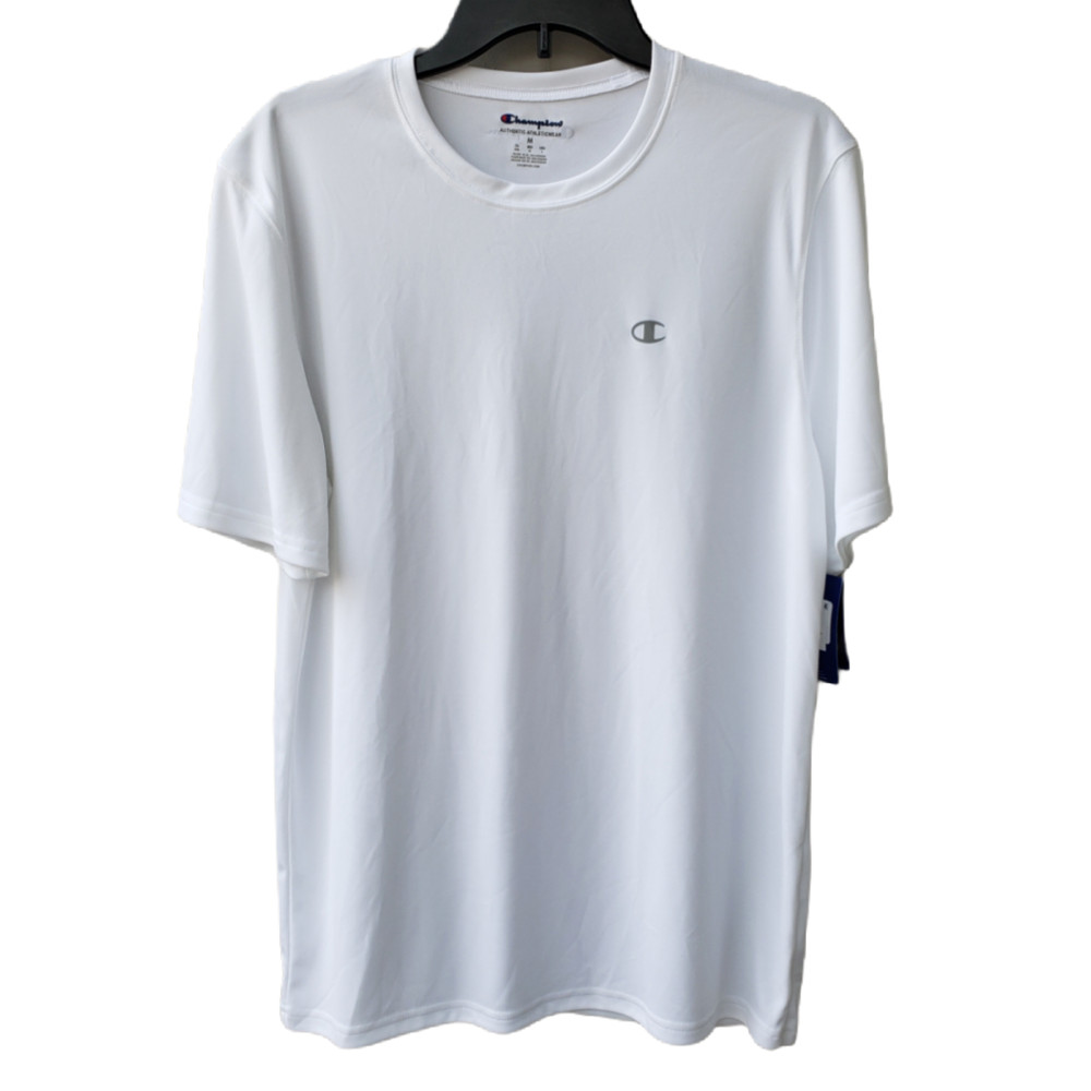 Champion Shirt Mens Medium Double Dry T-Shirt White