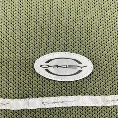 Vintage Y2K Oakley Software Mesh Rave Vest Mens XL Shirt Sleveless Green 1/4 Zip