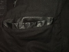 Men’s All Saints SECTION LEATHER SHIRT jacket overshirt M (ref103) £139.99!!!!!
