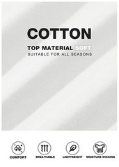 Men’s Active T-Shirts Quick Dry Short Sleeve Cotton Sportswear Breathable Tee