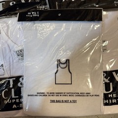 6 Pieces White 3xL A Shirt/ Tang Top Special Last Of Inventory Individually Wrap