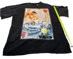 Charizard vs Blastoise Poke-mon Anime T-Shirt
