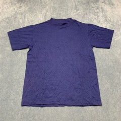 Vintage Hanes Beefy-T T Shirt Men’s S 34-36 Purple Cotton Short Sleeve Classic