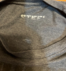 Steel Supplements Shirt Mens L-XL Black Logo Short Sleeve