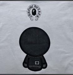 Authentic BAPE x Chrome Hearts Baby Milo Logo Tee