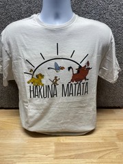 Vintage 90s The Lion King Simba T Shirt L Walt Disney Hakuna Matata Pumba Timon