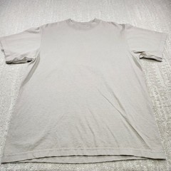 Shaka Wear Shirt Men Medium Heavy Cotton USA Heavyweight Beige Crewneck