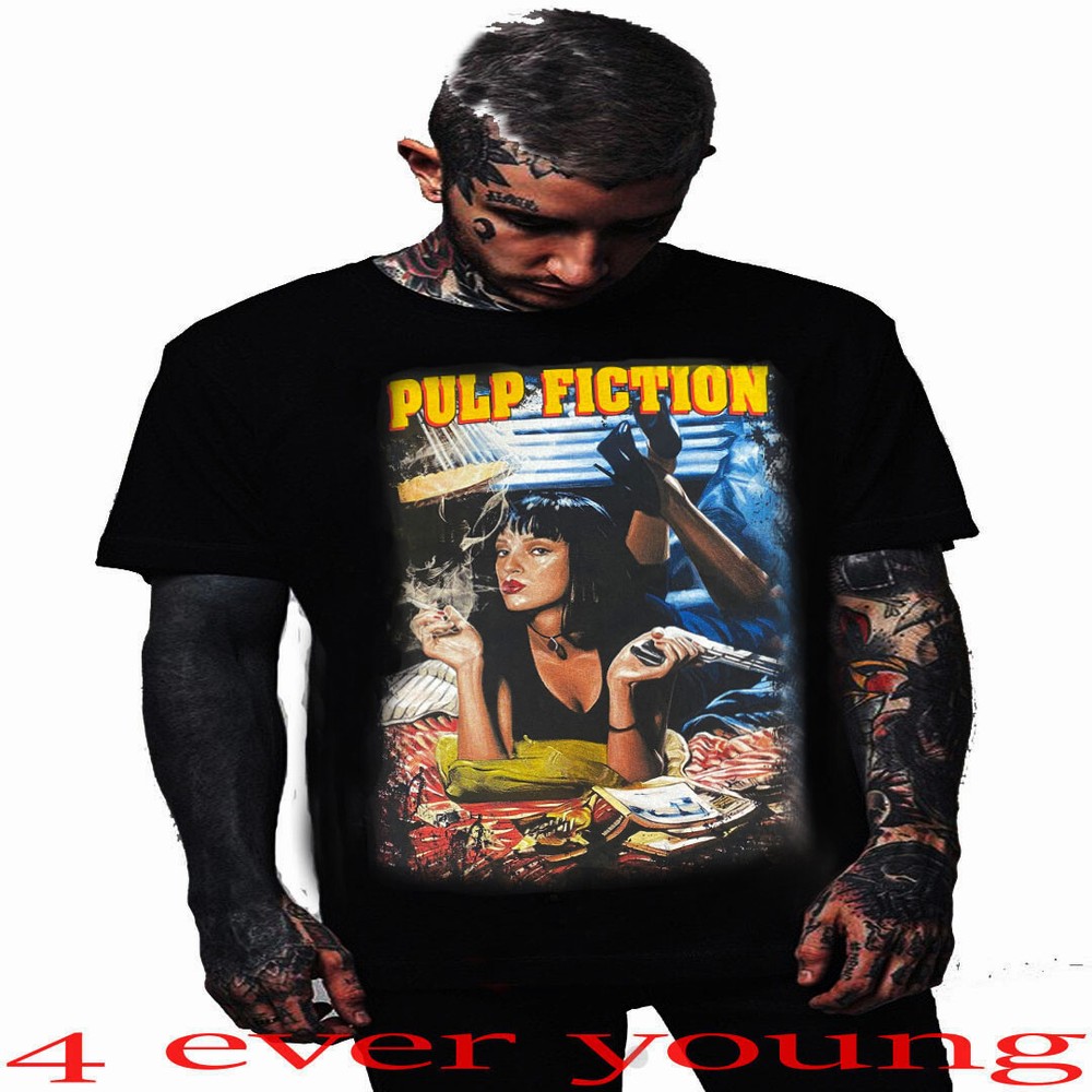 Pulp Fiction Vintage Movie Fan Graphic Tee