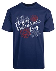 Happy Valentine Day New Mens Shirt Love Roses Romantic Day Gifts Stylish Top Tee