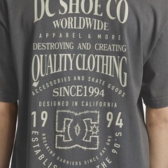 DC High Rise S/S T-Shirt – Stormy Weather Acid Wash