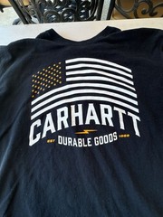 Carhartt Relaxed Fit Flag Graphic Durable Goods T-Shirt