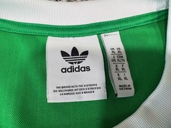 MENS ADIDAS ORIGINALS TREFOIL POLY TEE SHIRT ~SIZE XL #IM9457 RARE!