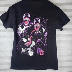 Marvel Venom “We Are Venom” Black Graphic Logo Cotton Crew Neck Tee Small