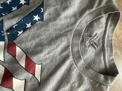 Vortex S Unisex Logo Tee Tshirt Grey Americana