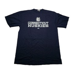 Y2K Connecticut Huskys Majestic T Shirt Size Large NWT