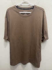 Kenneth Cole Active Men’s 2XL Russet Brown Short Sleeve Crew Neck T-Shirt NWT