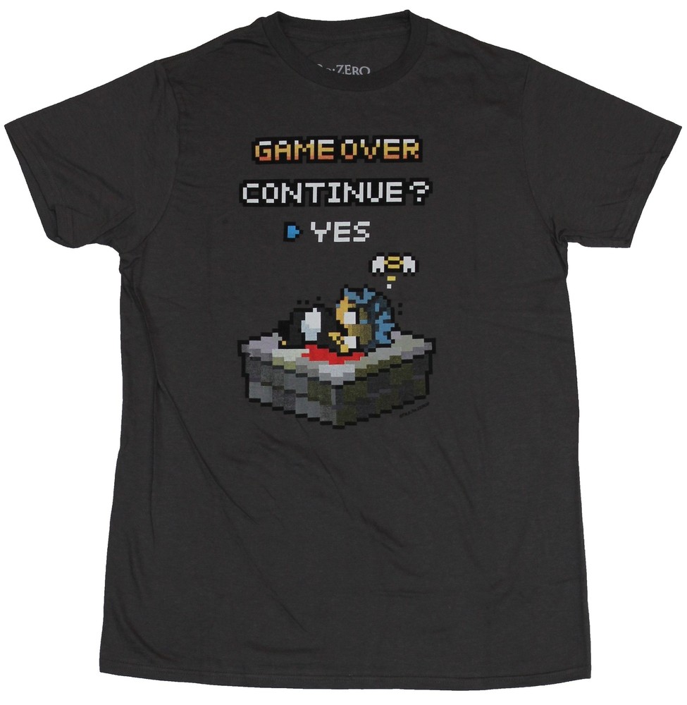 Re: Zero Adult New T-Shirt – Game Over Character Down Pic