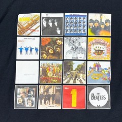 The Beatles Album Cover Apple Tee Shirt Mens Medium Black Licensed 2018 Tshirt