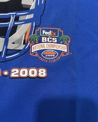Florida Gators 2008 National Champions NWOT blue tee size men’s XL