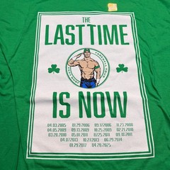 WWE Authentic John Cena Boston Massachusetts Celtics Shirt 2025 Farewell Tour