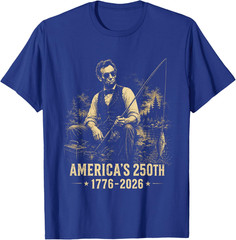 Abraham Lincoln 250 Years 250th Anniversary USA Abe 4th July T-Shirt
