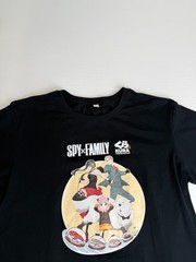 SpyxFamily Shirt Men Large Collab Kura Sushi Logo Collect Work Party Gym Core Ex