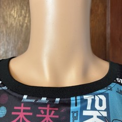 Fresh Prints All Over Print Styled Tokyo Art Mens Shirt Size 3XL 100% Polyester