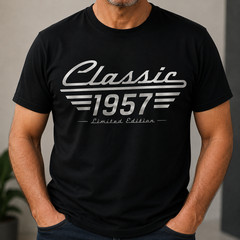 Classic 1957 Limited Edition Vintage Car 69th 70th 71th 72th 73th Birthday Mens
