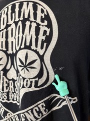 Distressed Sublime With Rome Never Shoot Us Down Tour Black Shirt Size Medium