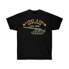 Classic – Unisex Ultra Cotton Tee – Army – M110A2 – 8 Inch 203mm Howitzer X 300