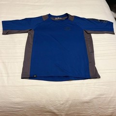 Dakine Blue Gray Performance Vectra Athletic Tee Men’s Small
