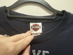Harley Davidson Smoky mountain Cage Free beefy T