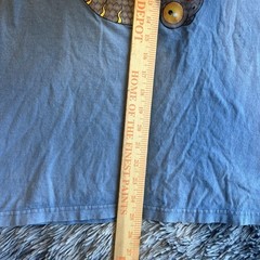 GUATEMALA Sun Faded Blue T-Shirt Size Large