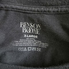 Benson Boone rare NASA Rocket Garden Concert Shirt 11/29/25 Size XL