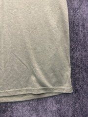 Apt. 9 Premier Flex Henley Shirt Mens Medium Green Classic Casual Short Sleeve