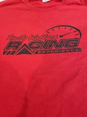 Vintage Mens Rusty Wallace Blue Racing Experience T Shirt Size Medium