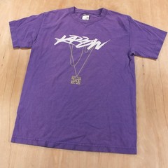 vtg y2k KREW skateboard brand gold chain t-shirt SMALL skater supra baker tsa