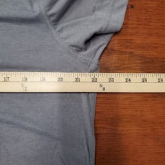 No Limbits Drirelease Freshguard Tee Shirt Mens Large Gray Logo Crew Neck
